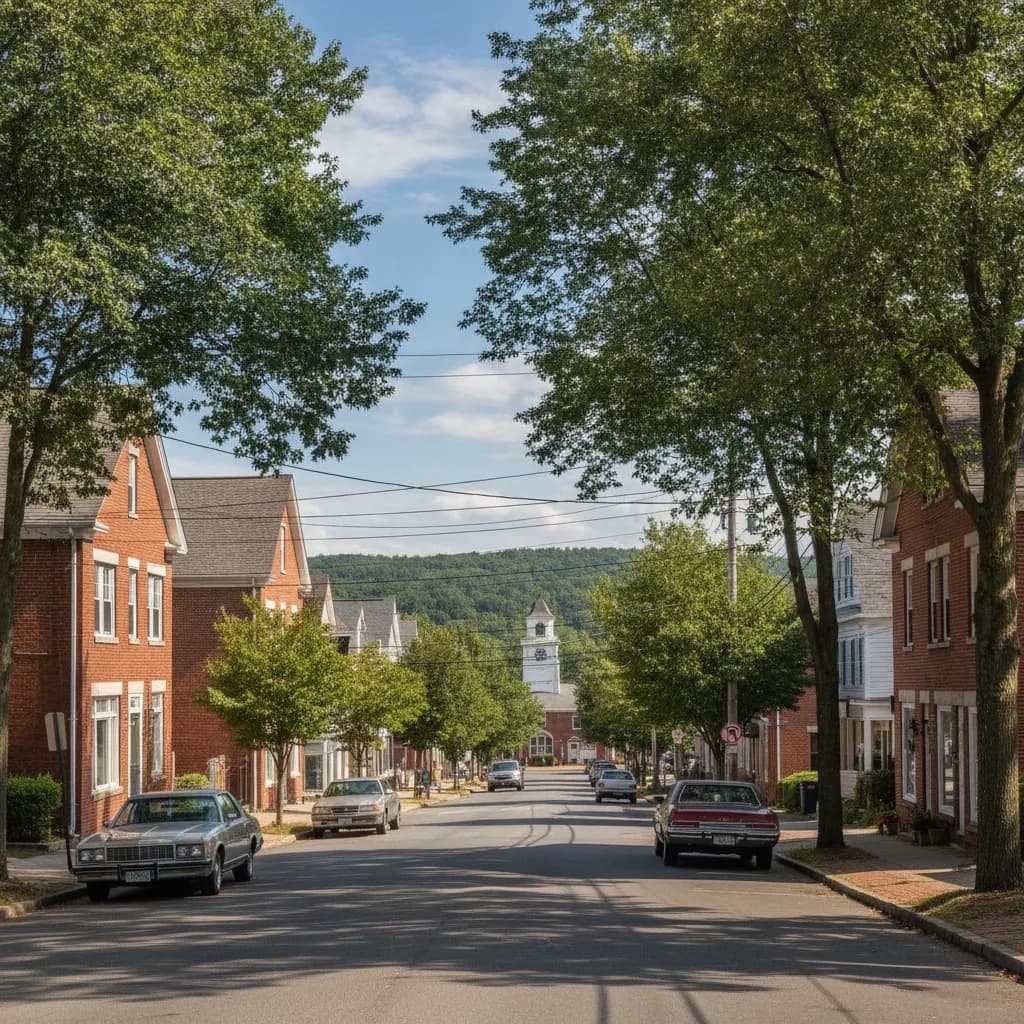 View of Ashland, NJ
