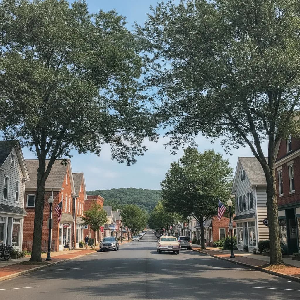 View of Barrington, NJ