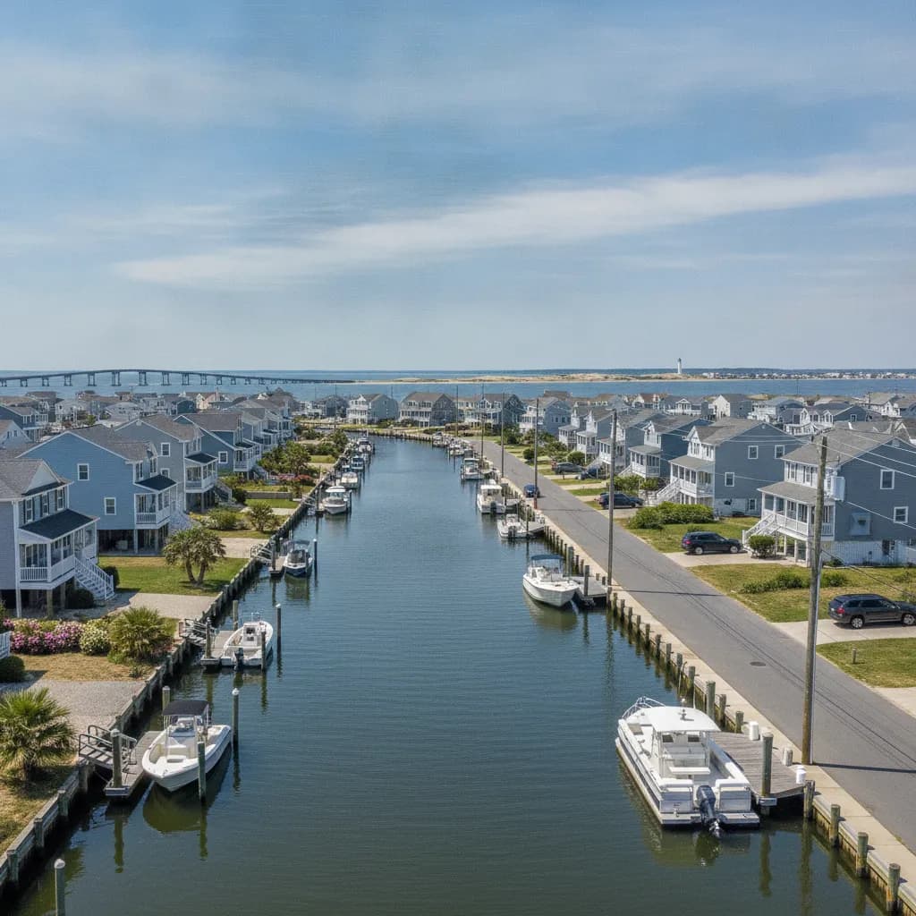 View of Beach Haven West, NJ