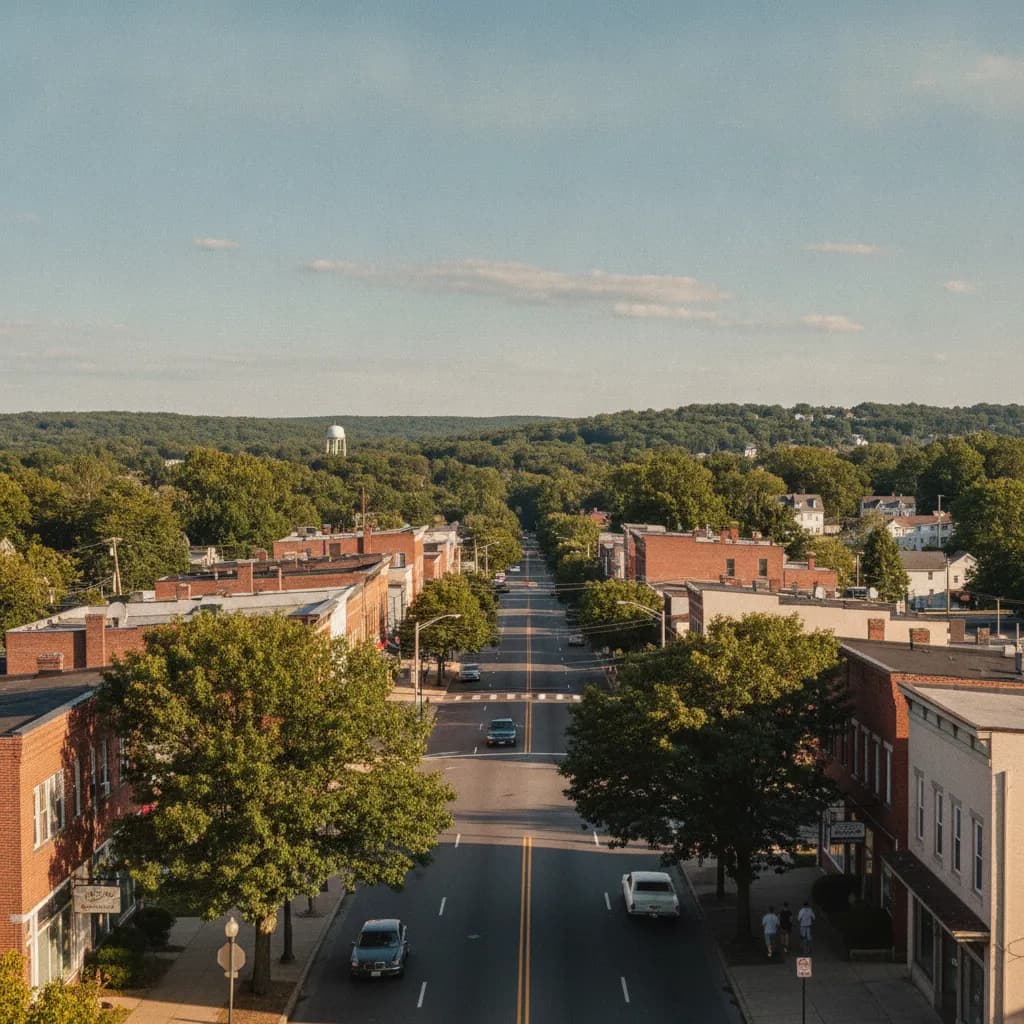 View of Bellmawr, NJ