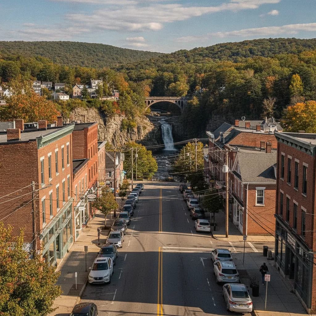View of Boonton, NJ