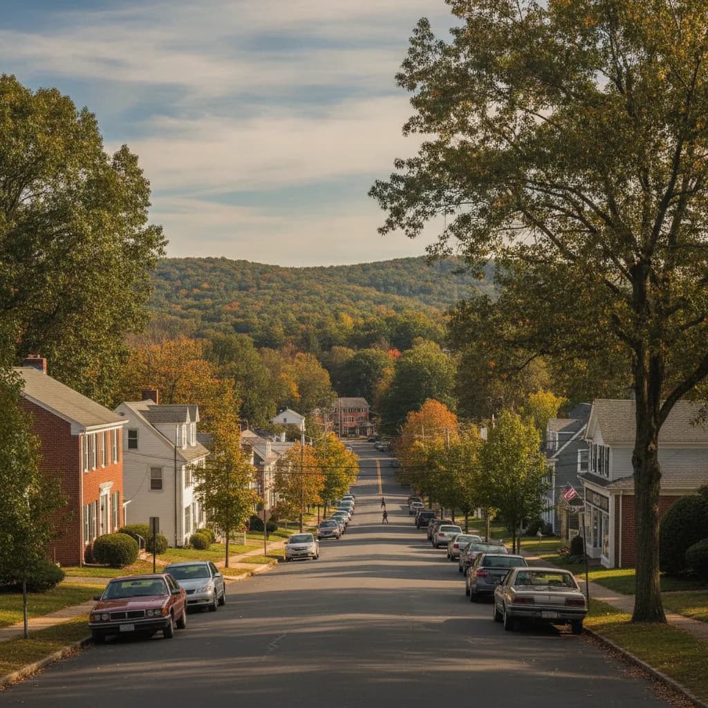 View of Bradley Gardens, NJ