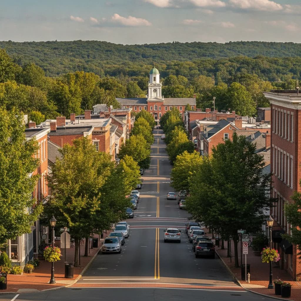 View of Bridgewater Center, NJ