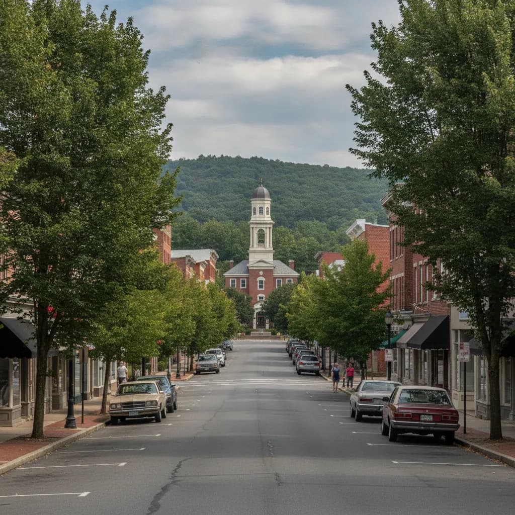 View of Caldwell, NJ