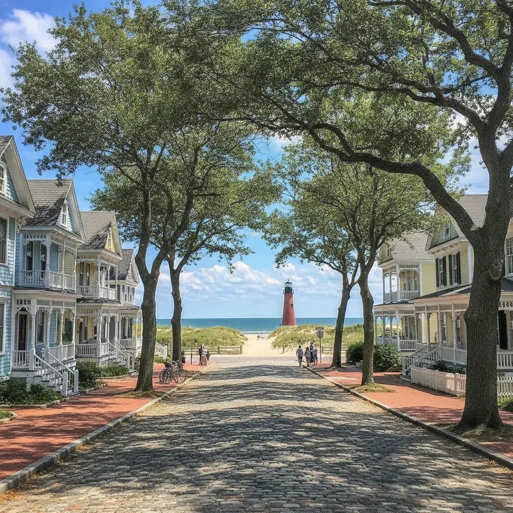 View of Cape May, NJ