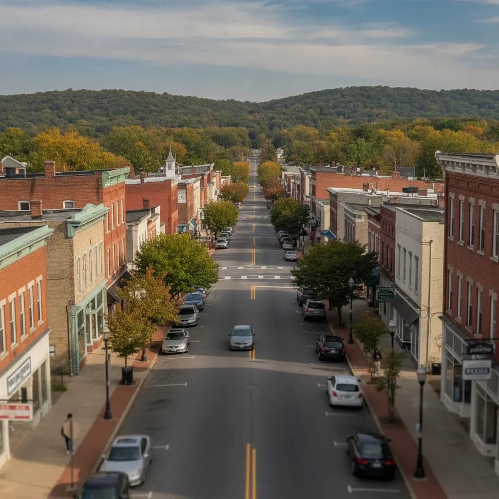 View of Clementon, NJ
