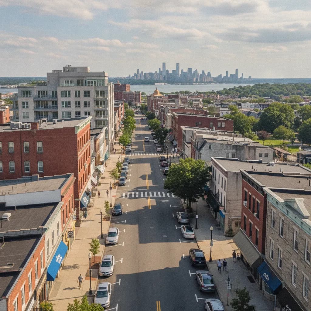 View of Cliffside Park, NJ