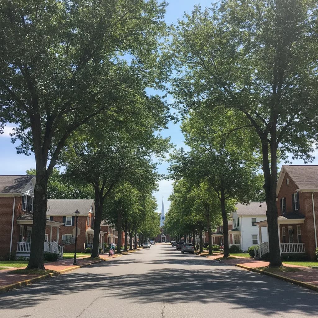 View of Crestwood Village, NJ