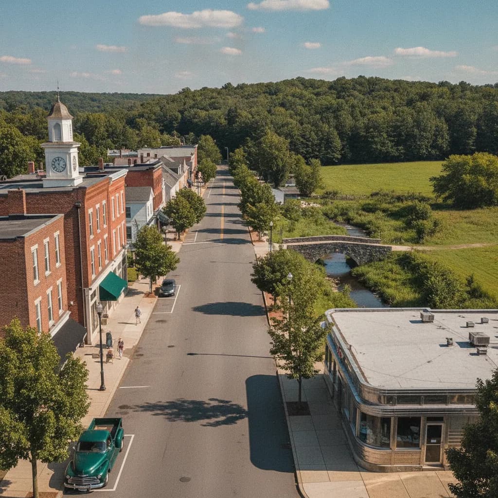 View of Dayton, NJ
