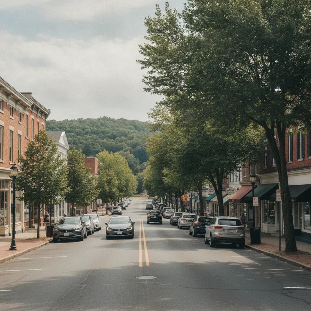 View of East Franklin, NJ