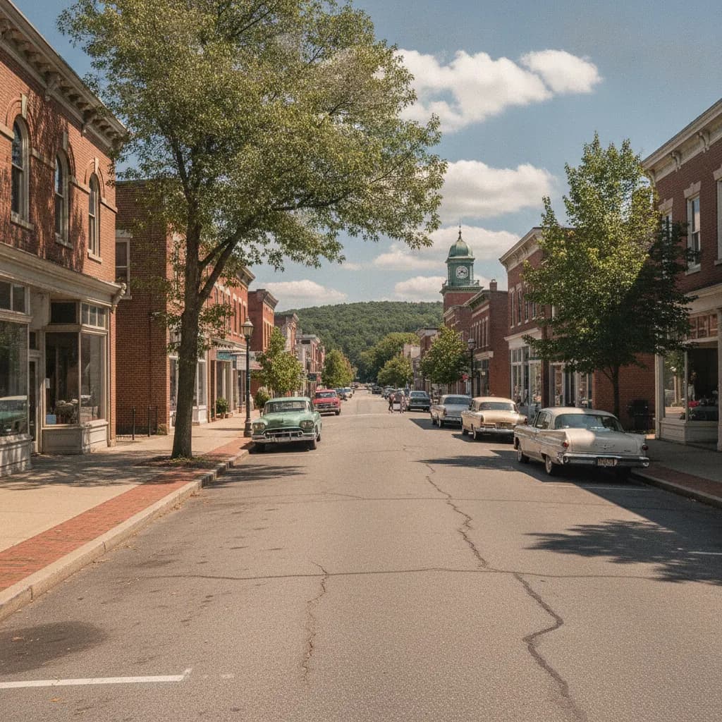 View of Ellisburg, NJ
