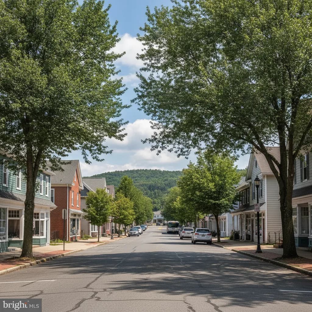 View of Elmwood Park, NJ