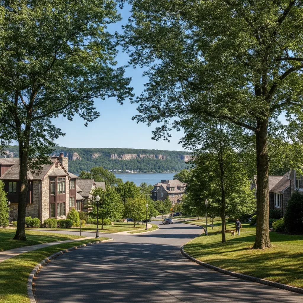 View of Englewood Cliffs, NJ