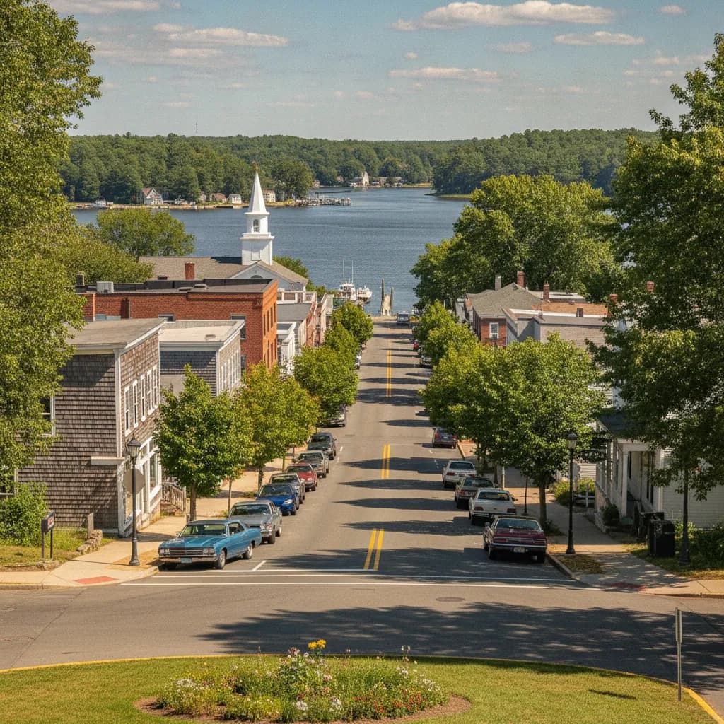 View of Forked River, NJ