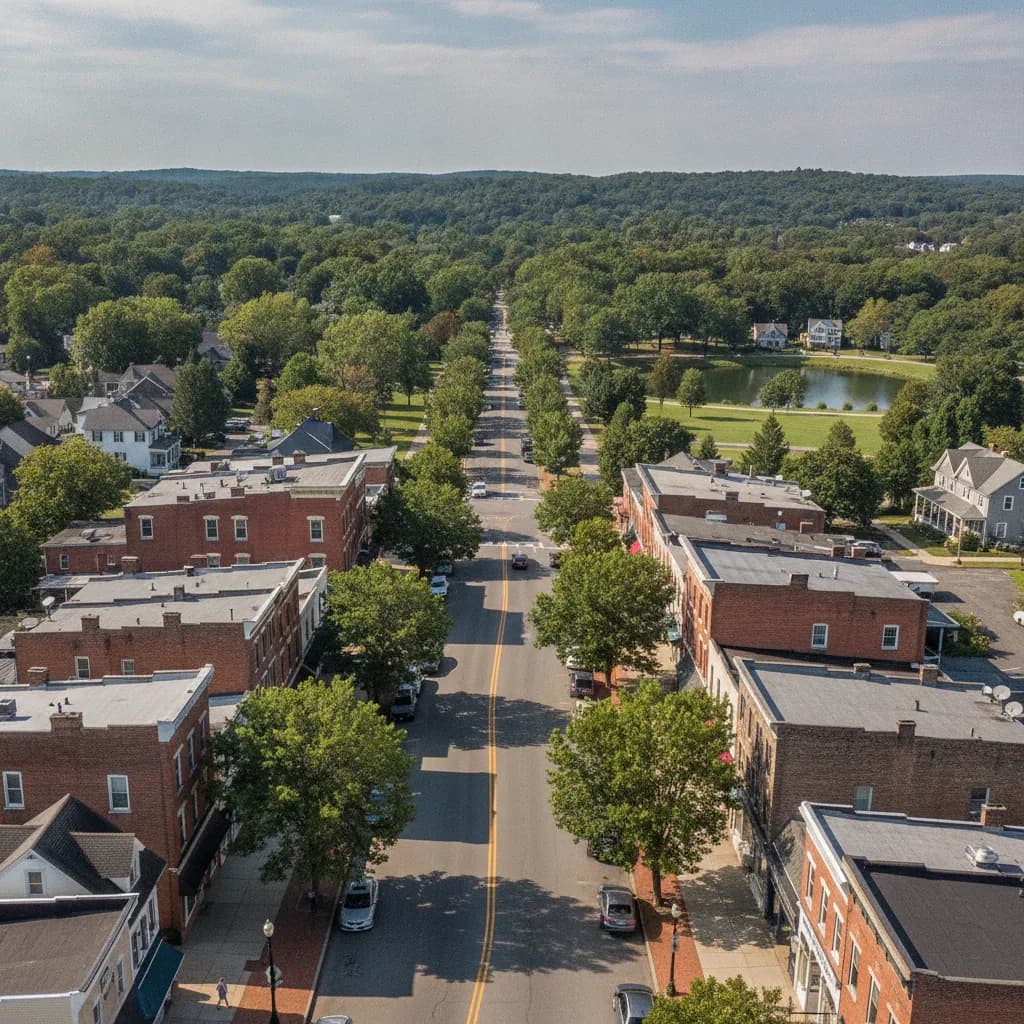 View of Franklin Park, NJ