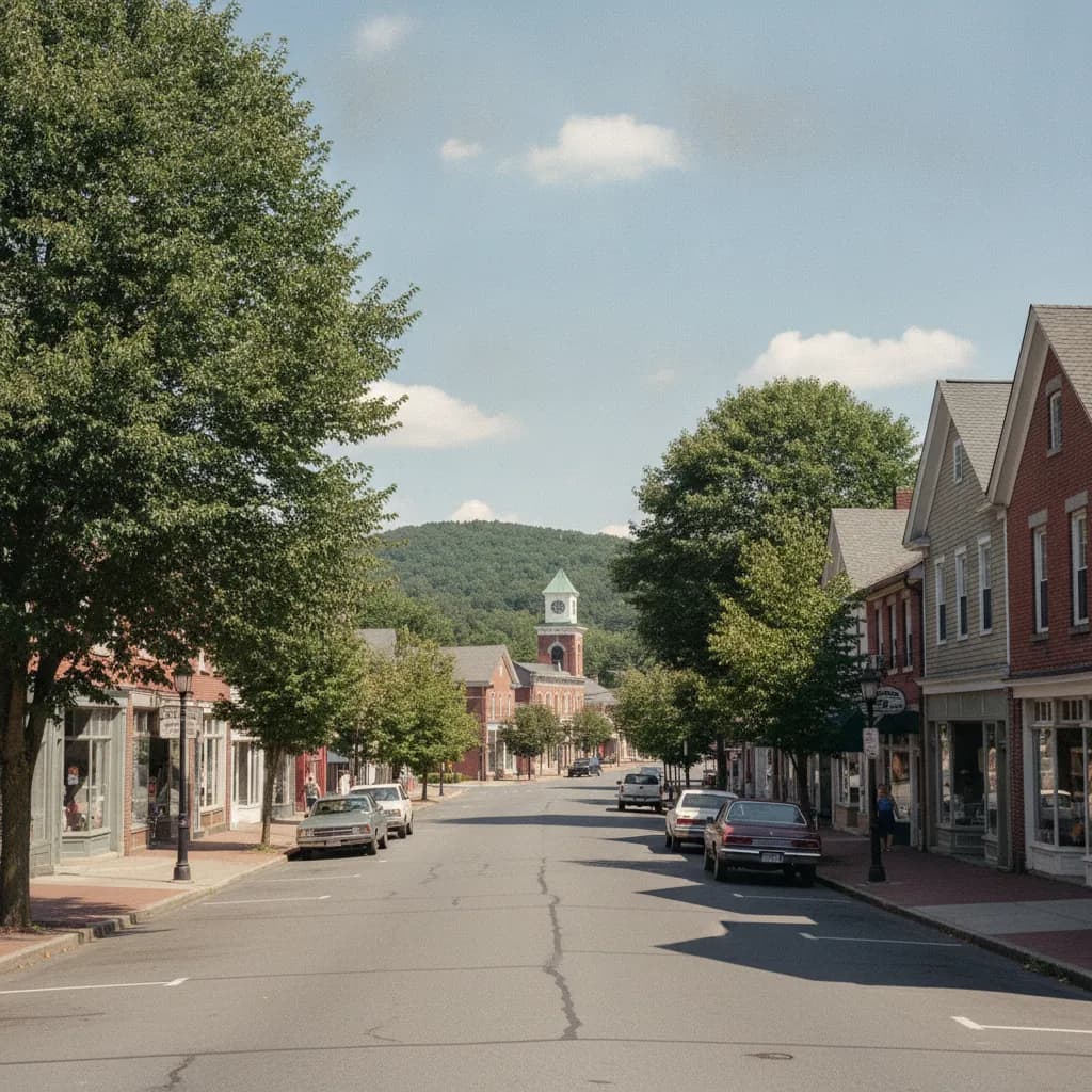 View of Franklin, NJ