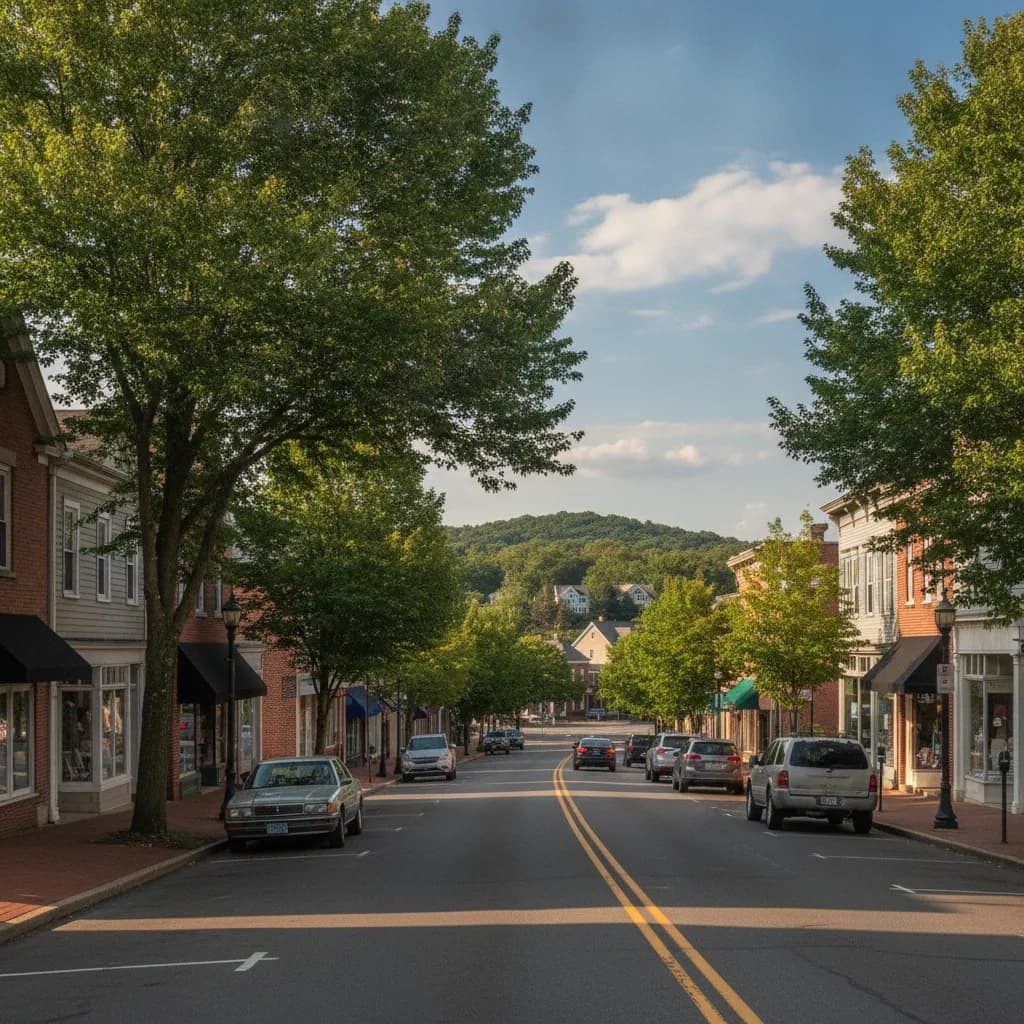 View of Glen Rock, NJ
