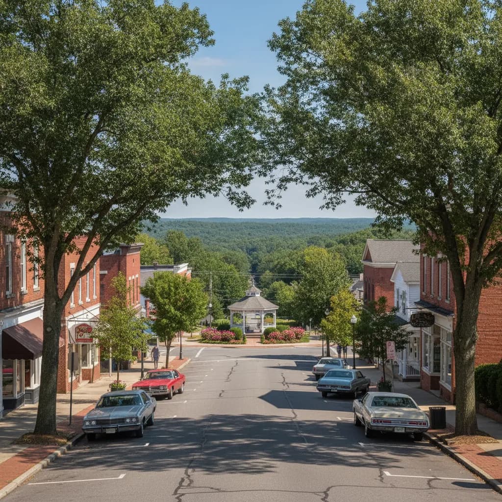 View of Hammonton, NJ