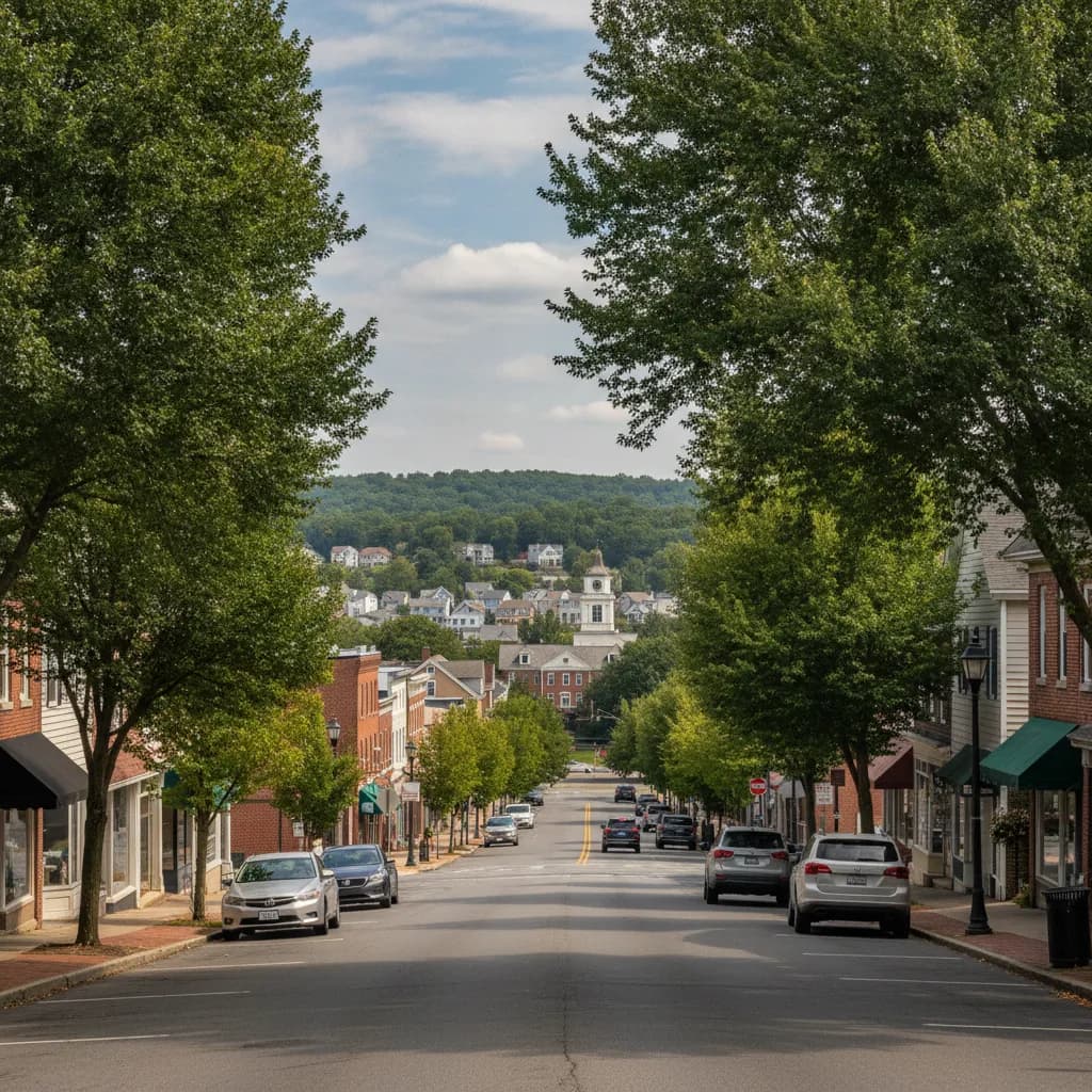 View of Hawthorne, NJ