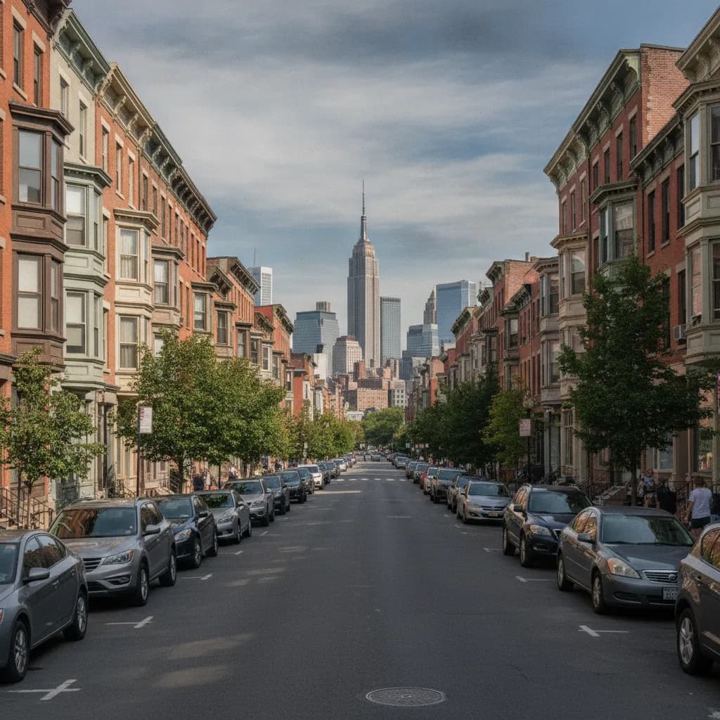 View of Hoboken, NJ