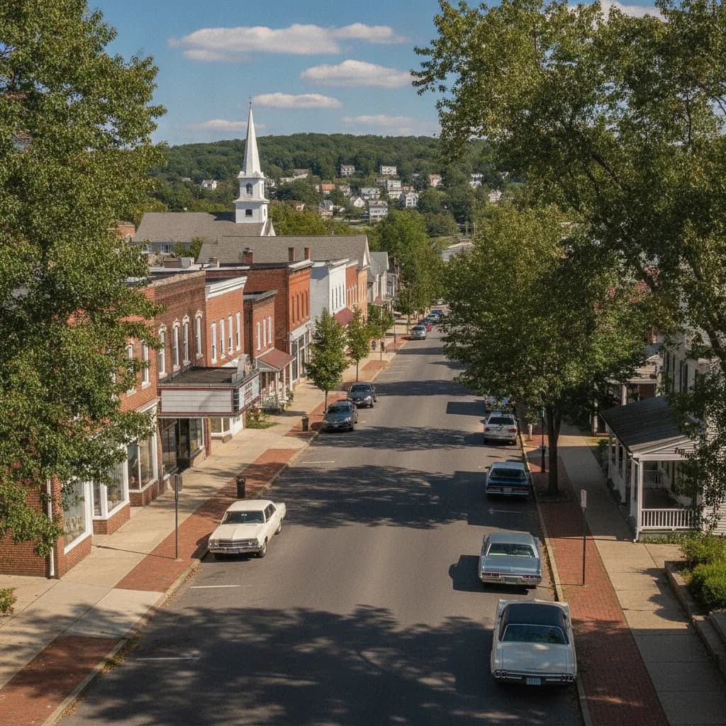 View of Jamesburg, NJ