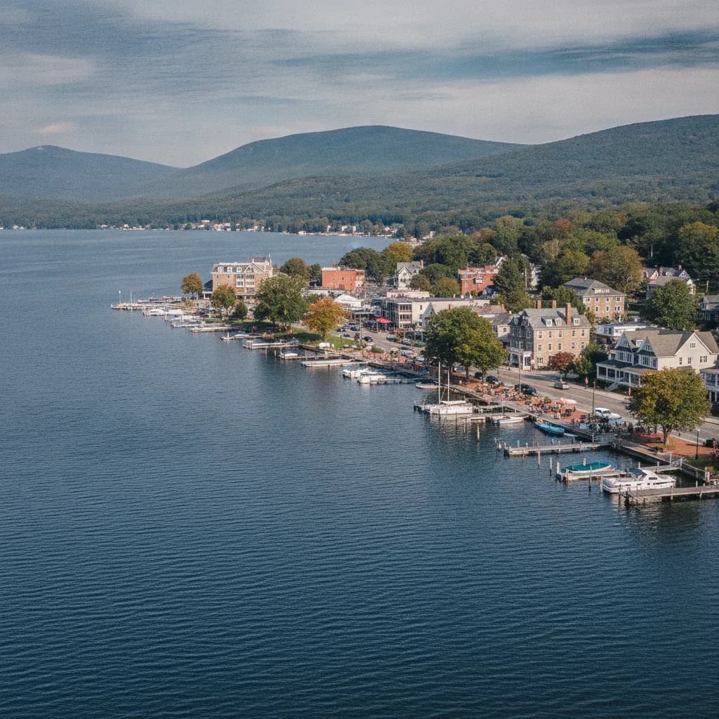 View of Lake Hopatcong, NJ