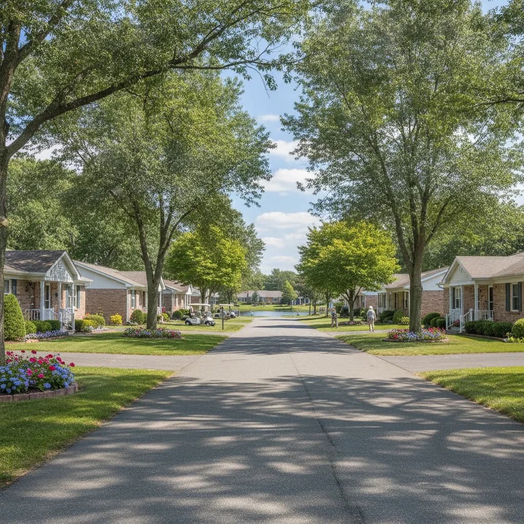 View of Leisure Village East, NJ