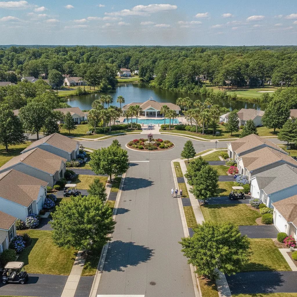 View of Leisure Village West, NJ