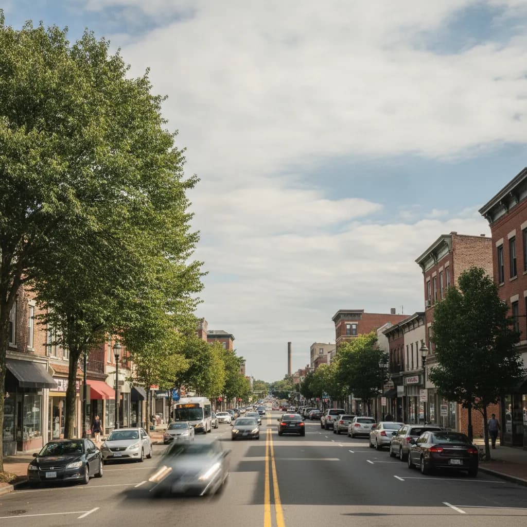View of Linden, NJ