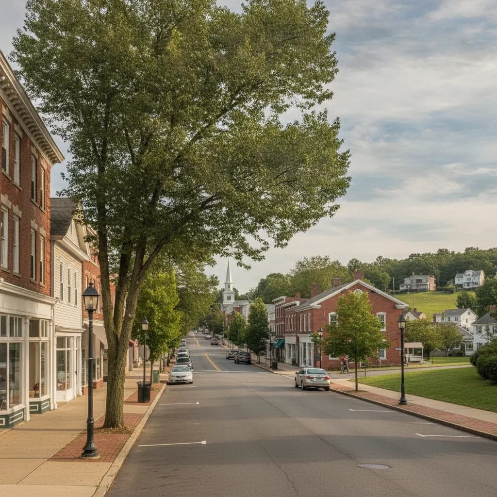 View of Matawan, NJ