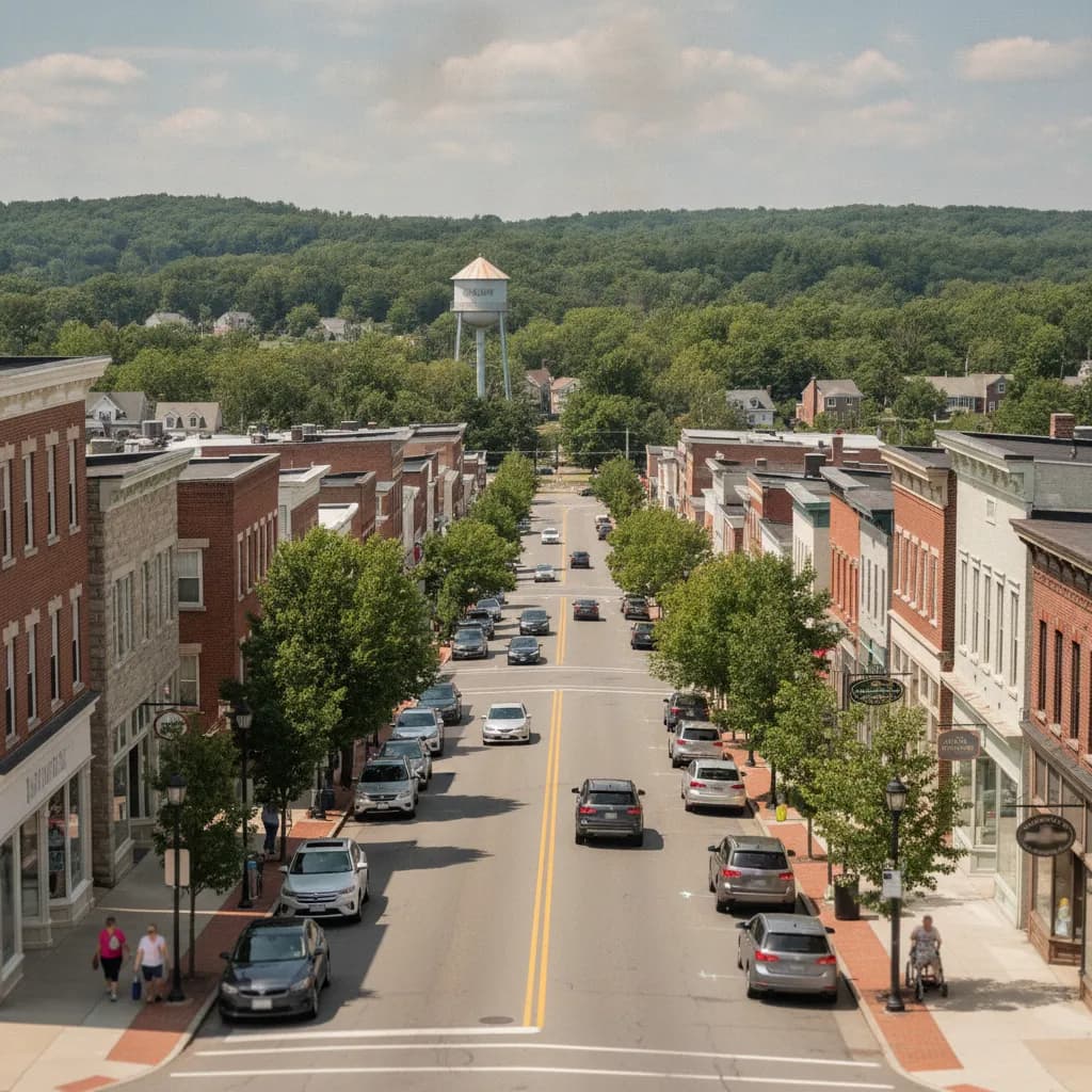 View of Mercerville, NJ