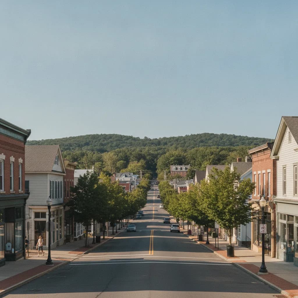 View of Monmouth Junction, NJ