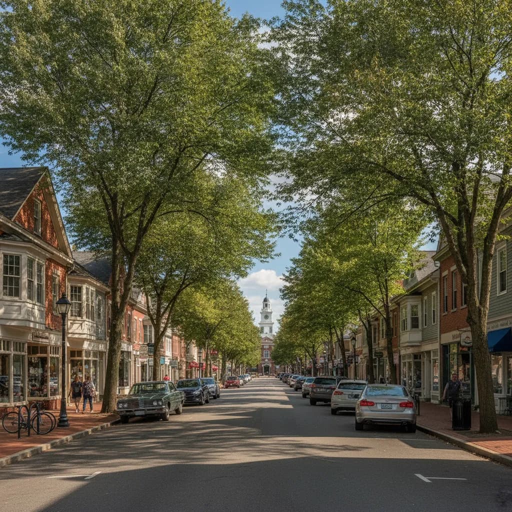 View of Moorestown-Lenola, NJ