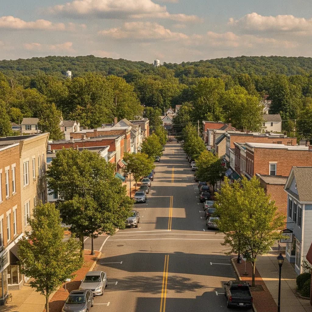 View of Mount Ephraim, NJ