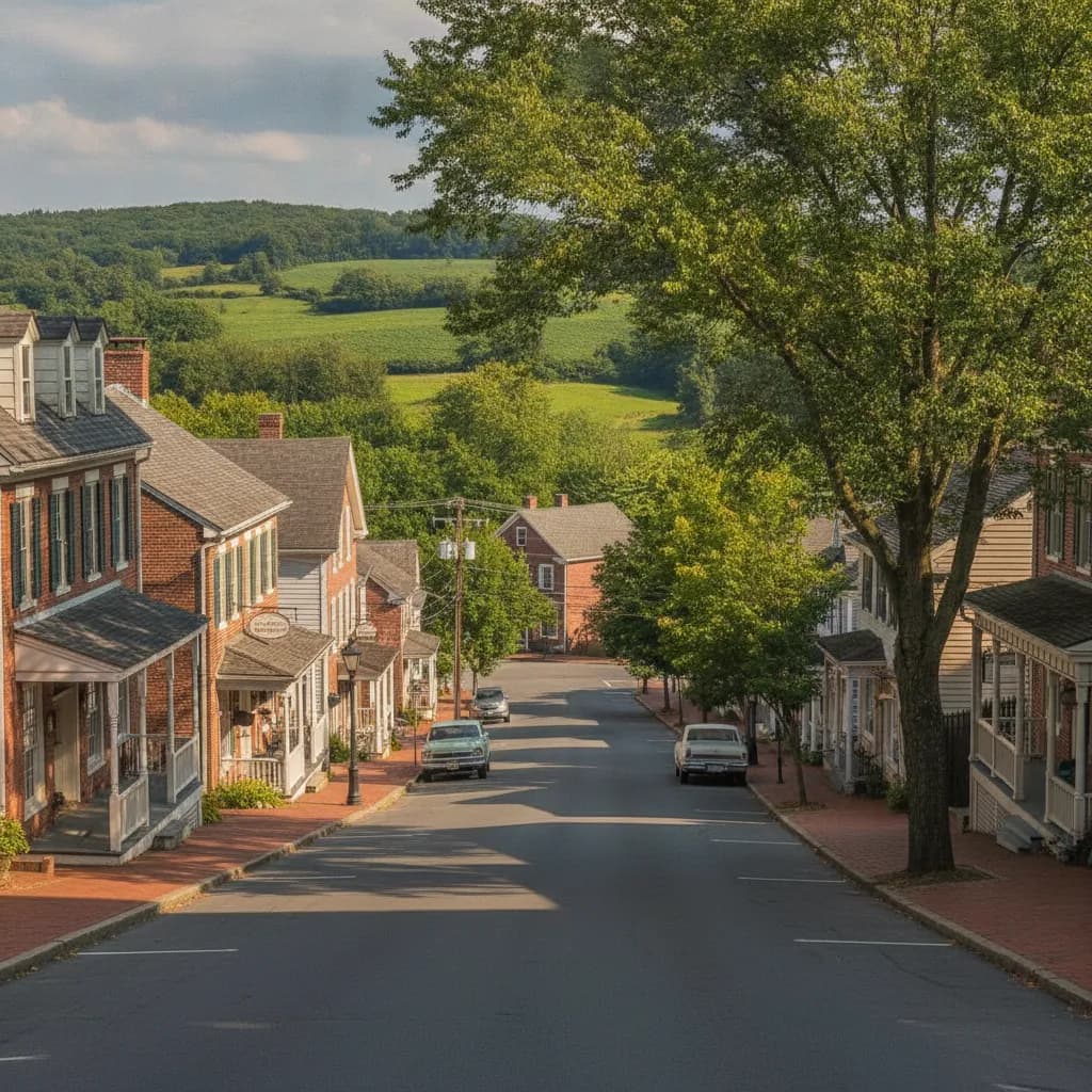 View of Mullica Hill, NJ