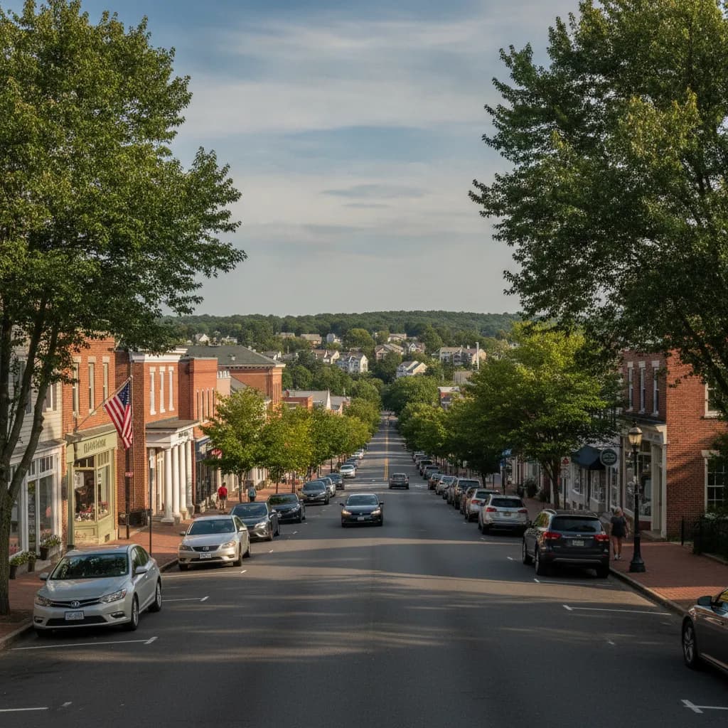 View of New Providence, NJ