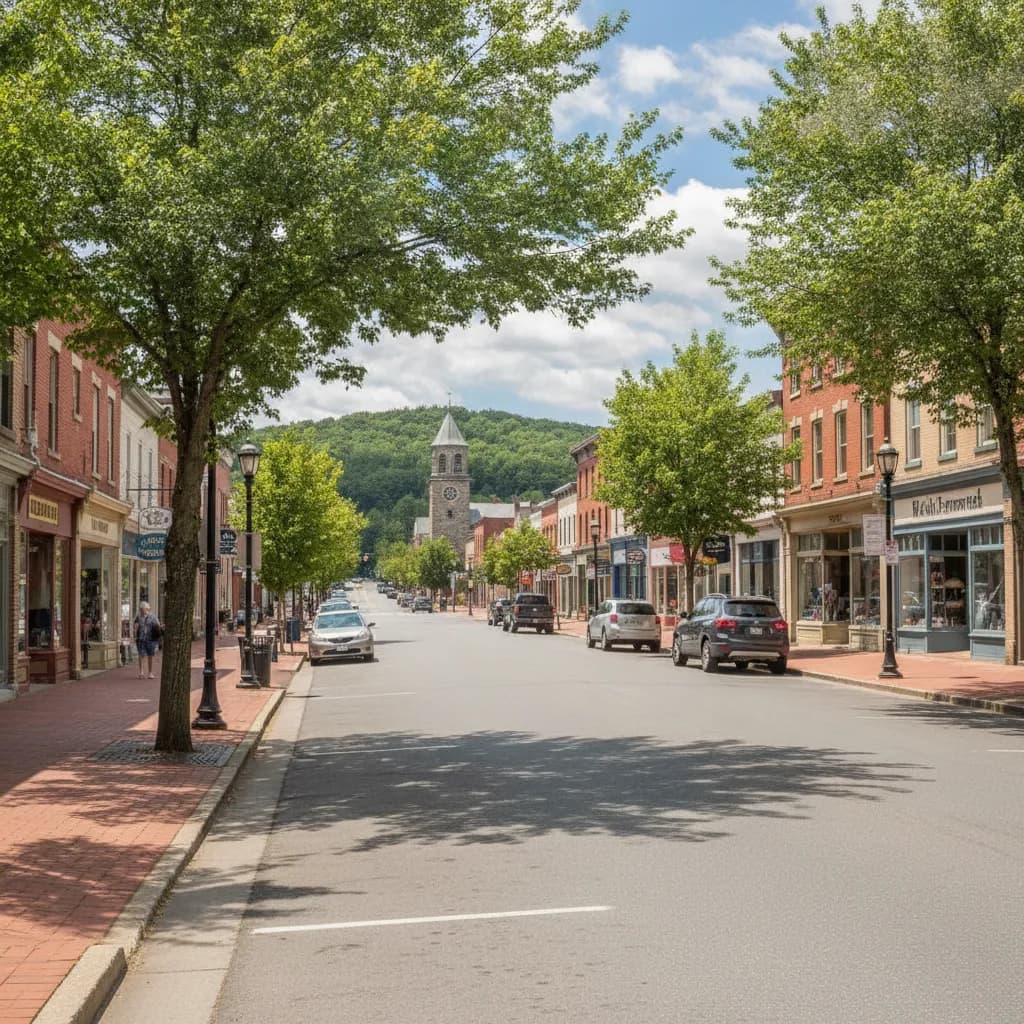 View of Newton, NJ