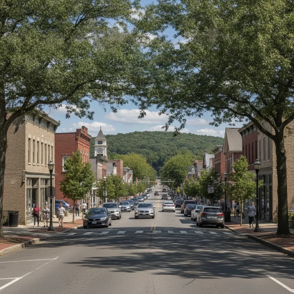 View of Oaklyn, NJ