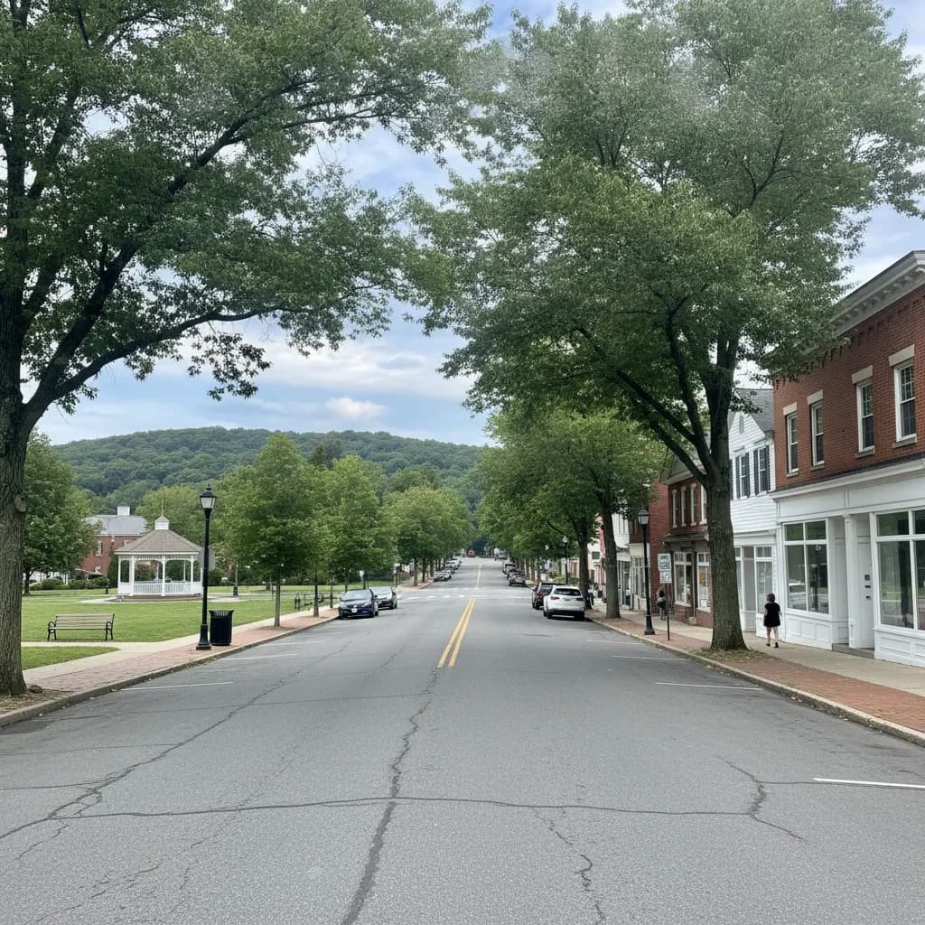 View of Old Tappan, NJ
