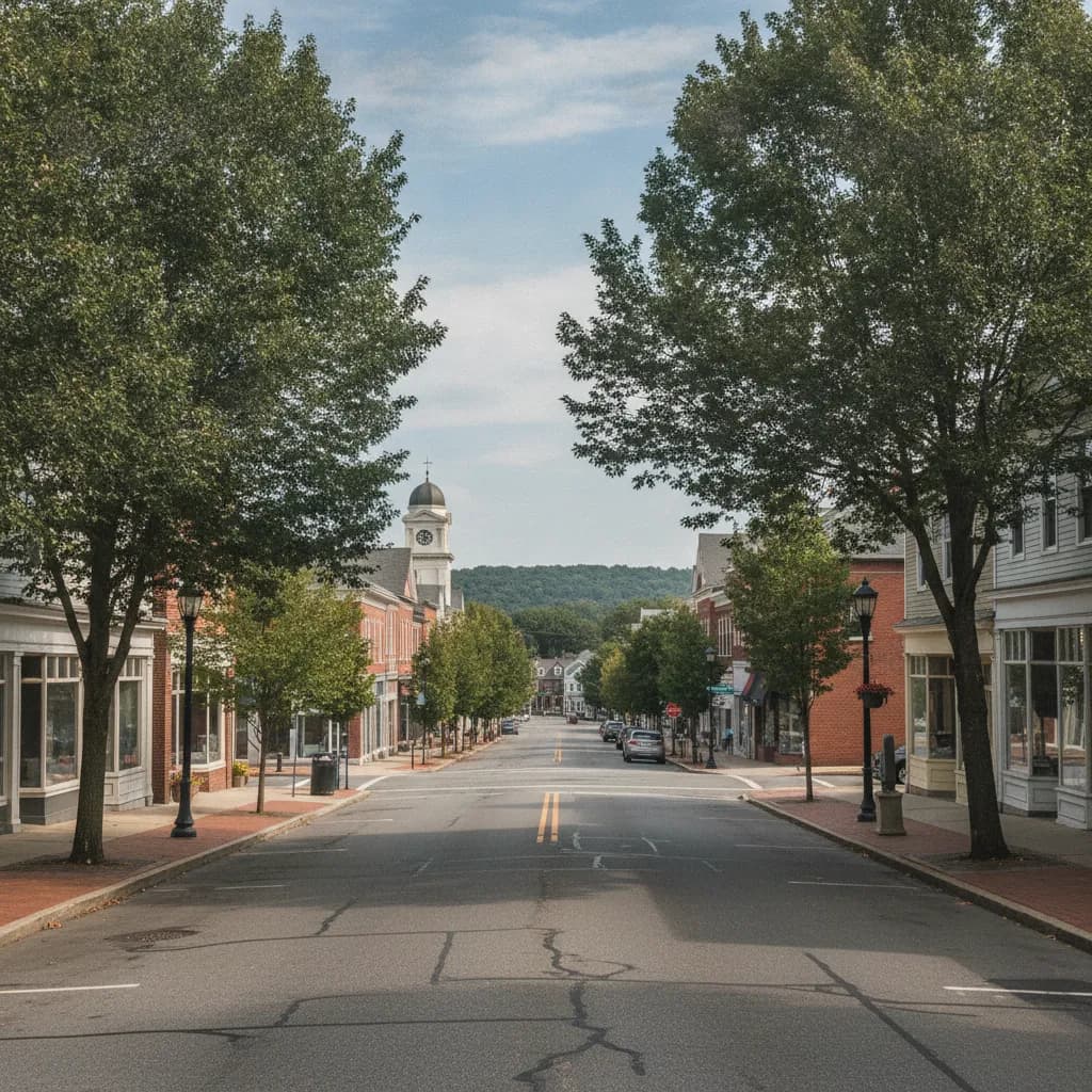 View of Park Ridge, NJ