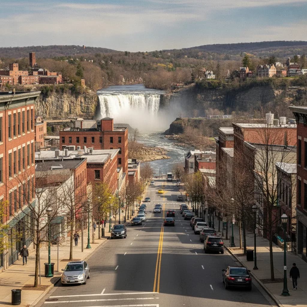 View of Paterson, NJ
