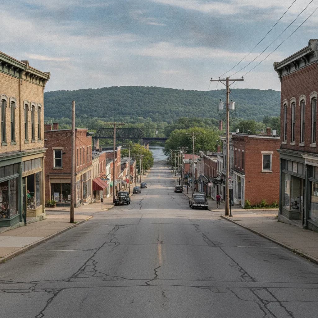 View of Phillipsburg, NJ