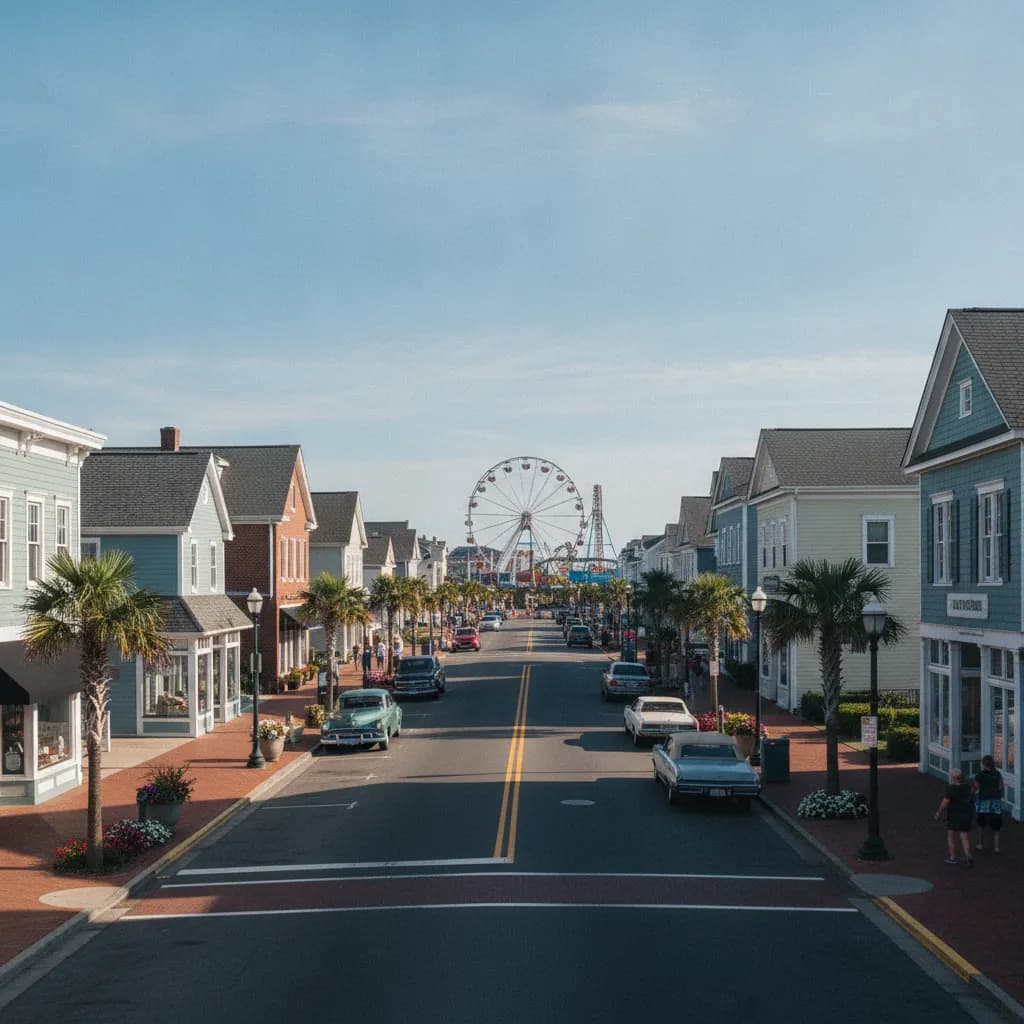 View of Point Pleasant, NJ