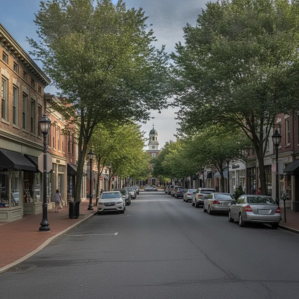 View of Ridgewood, NJ