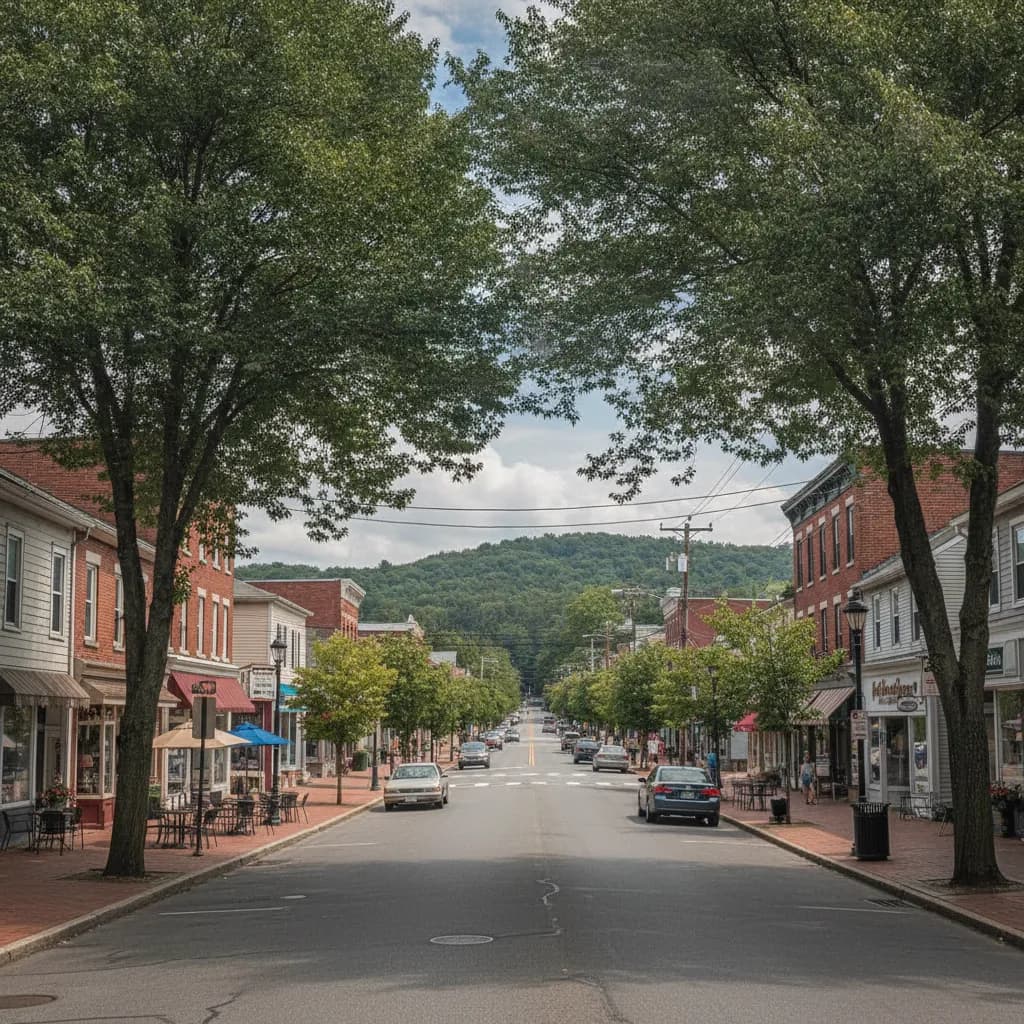 View of Riverdale, NJ