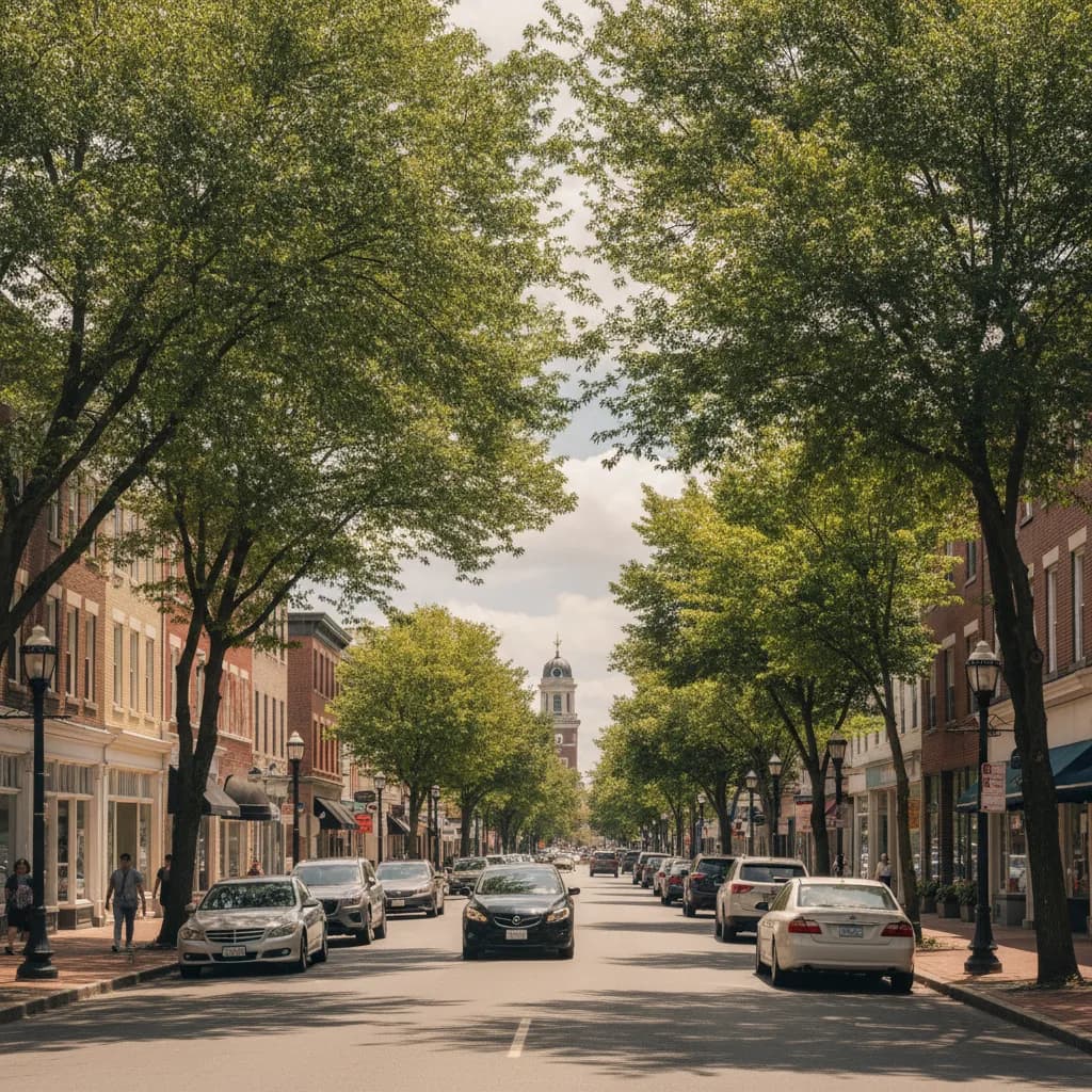 View of Roselle, NJ