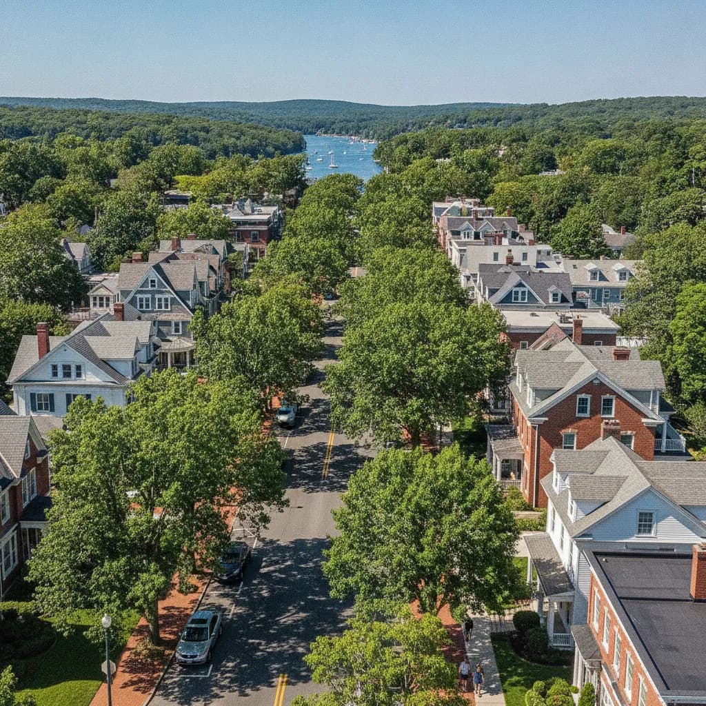 View of Rumson, NJ