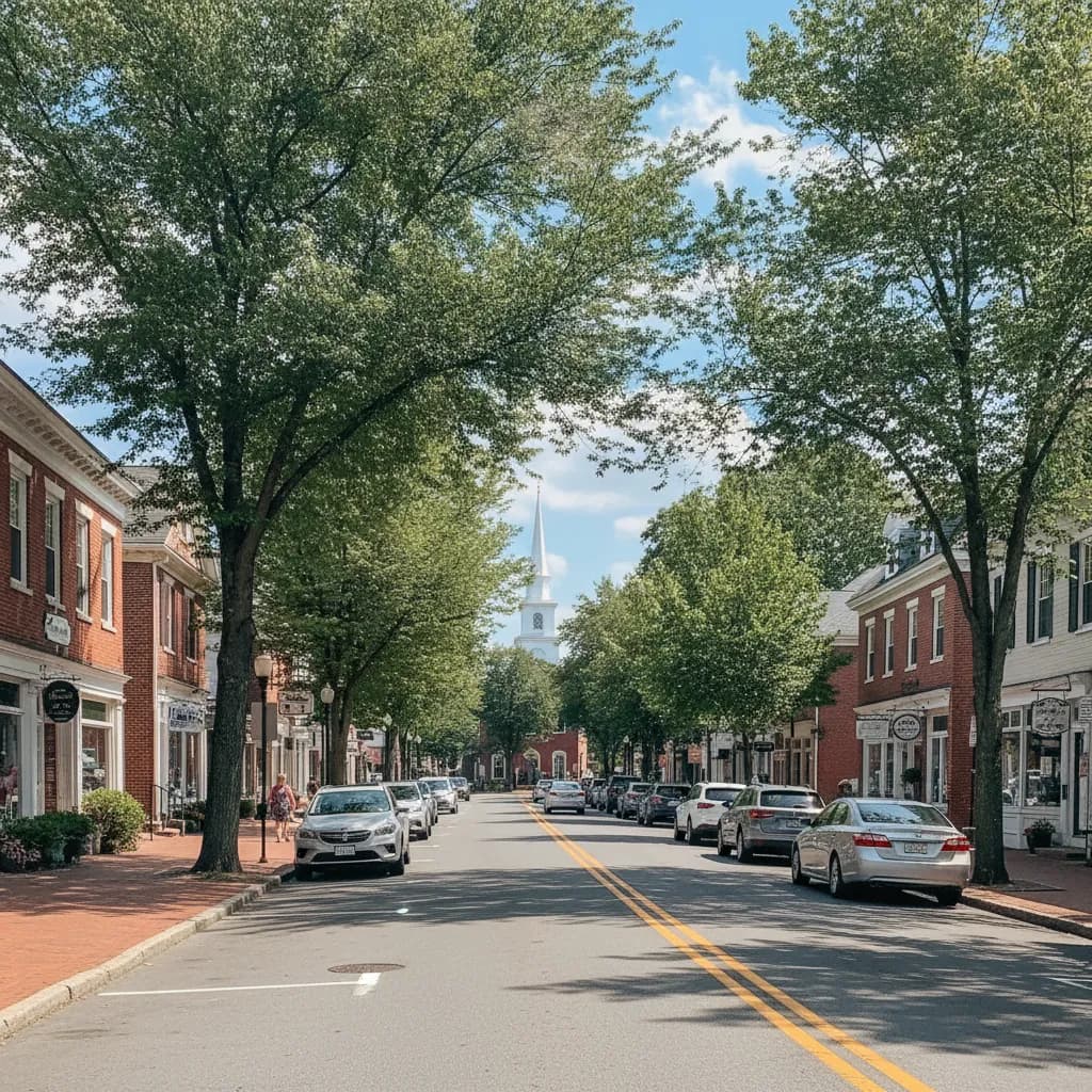 View of Shrewsbury, NJ