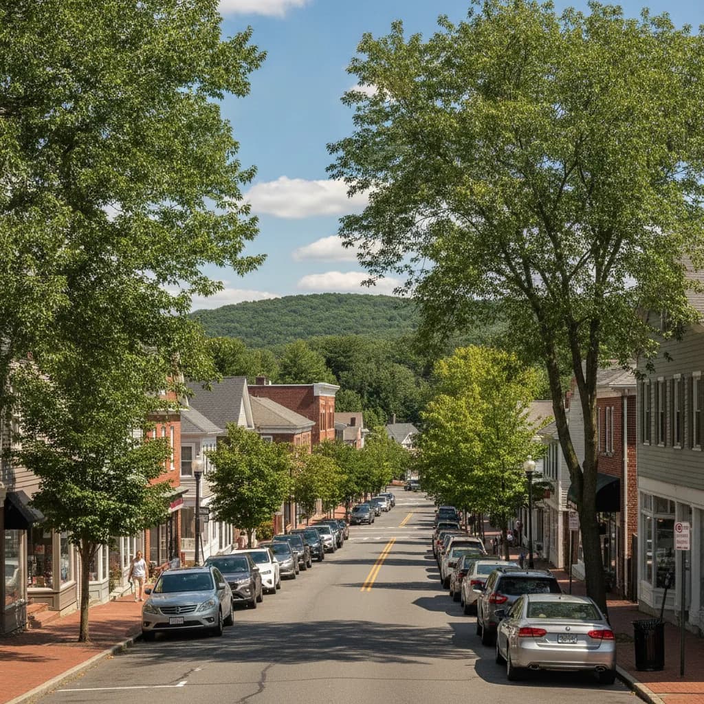 View of Tenafly, NJ