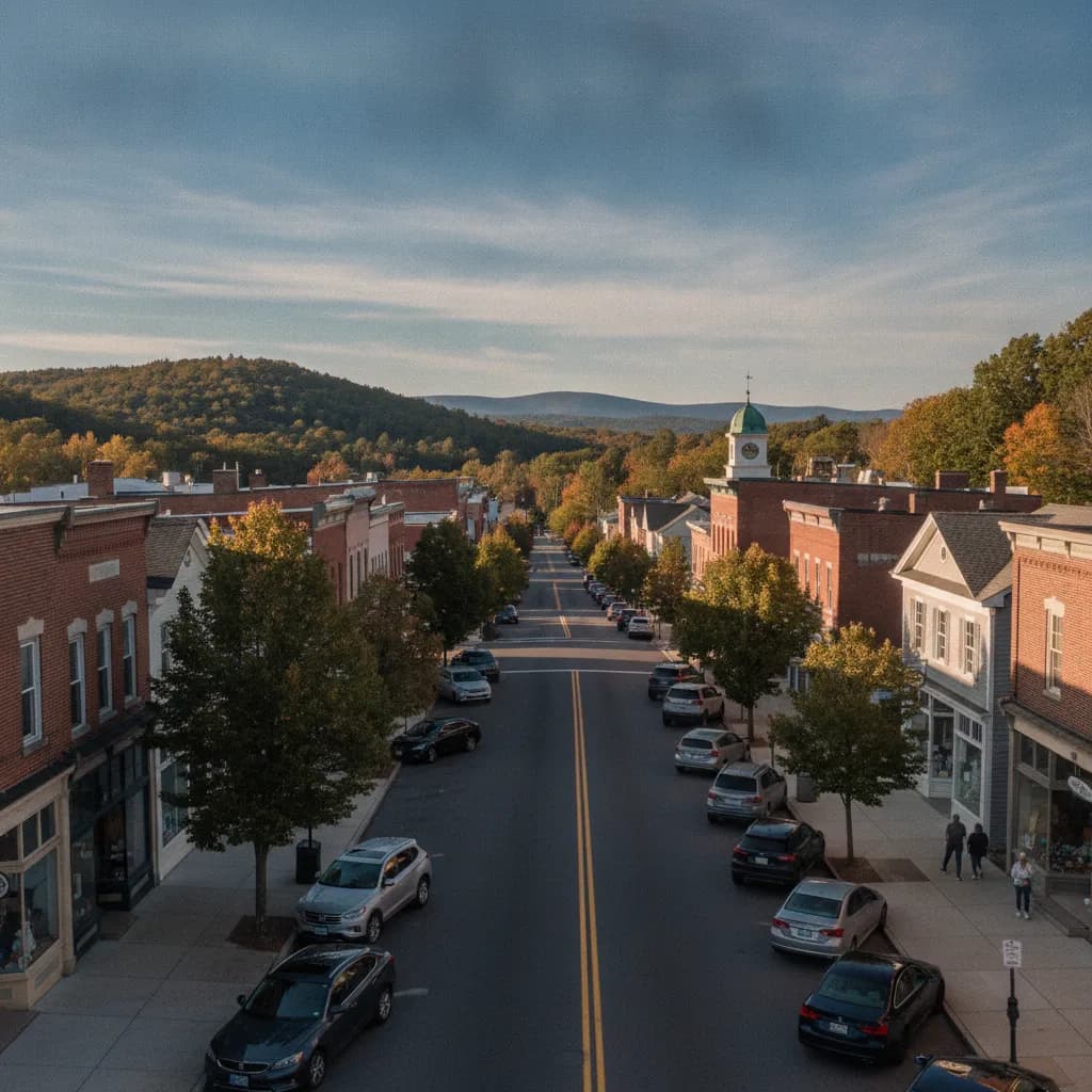 View of The Hills, NJ